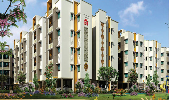 3 Bhk Resale Apartment at KG Good Fortune , Perumbakkam