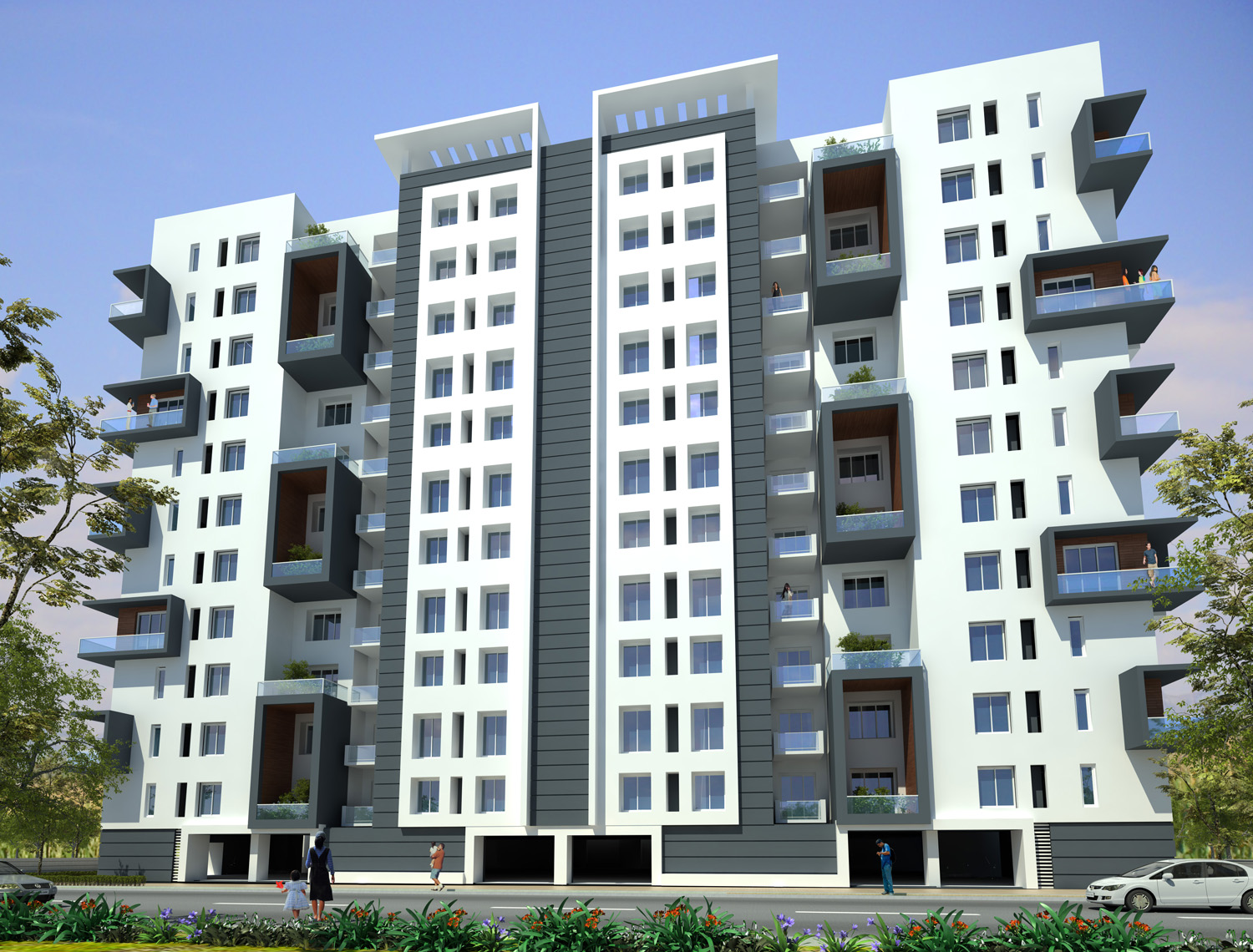 3 Bhk Apartment at Appaswamy Greensville, Sholinganallur