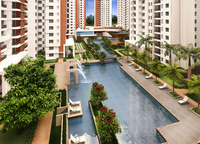 3 Bhk Apartment for resale at Prestige Bellavista, porur