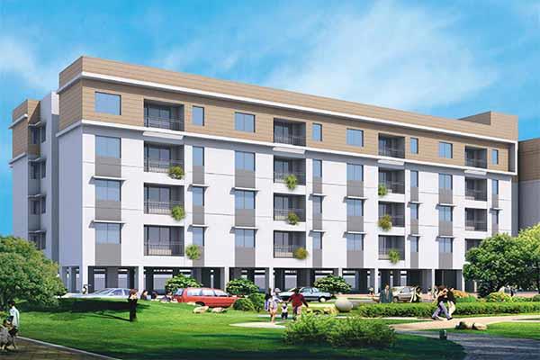 3bhk Resale Apartment at Tvs Emerald Green Acres